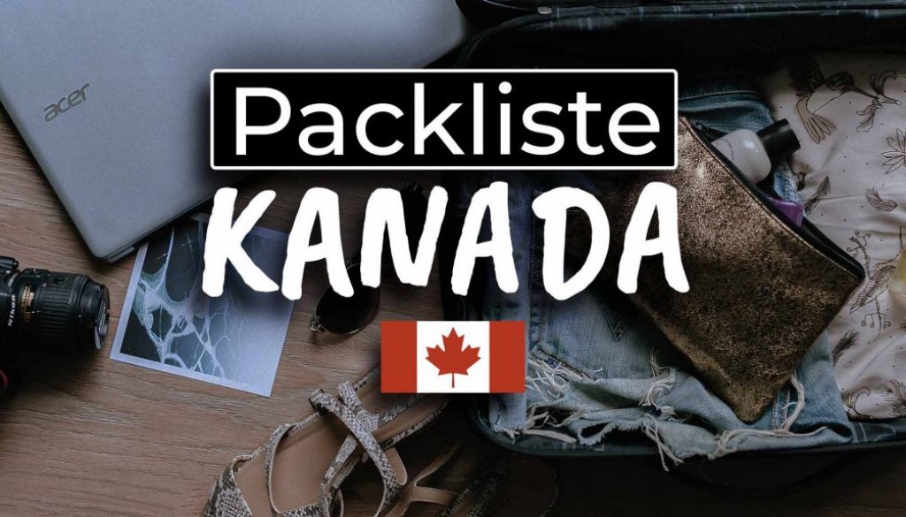 Die ultimative Work & Travel Kanada Packliste - Cover