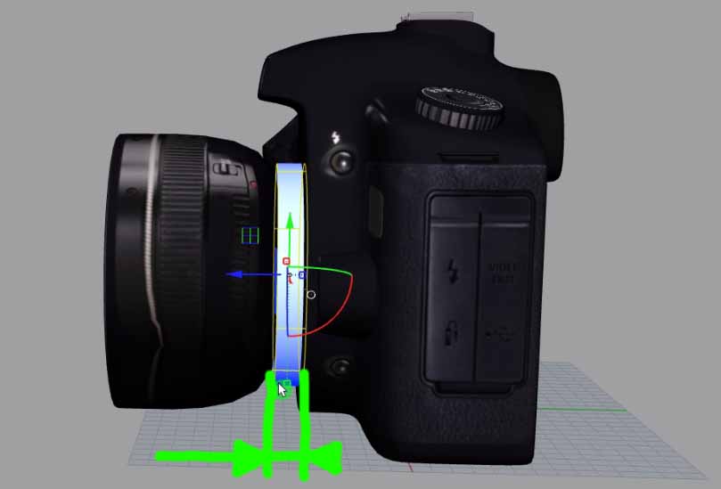 Abstand mit Adapter bei FD Objektiv mit EOS Kamera