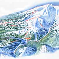 Lake Louise Skigebiet - Karte OVERVIEW