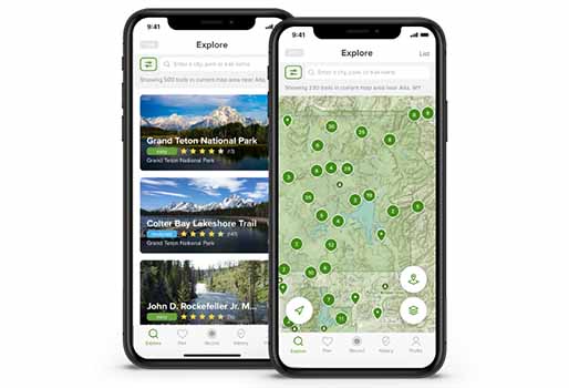 Kanada Reise Apps - AllTrails