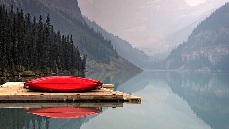 Kanada Versicherung und Lake Louise