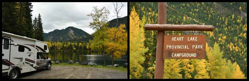 chetwynd - heart lake provincial park campground
