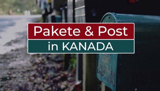 Pakete und Post in Kanada - Cover