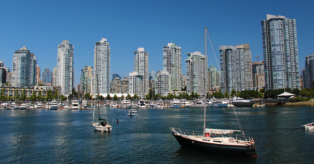 Bild zeigt den False Creek in Vancouver